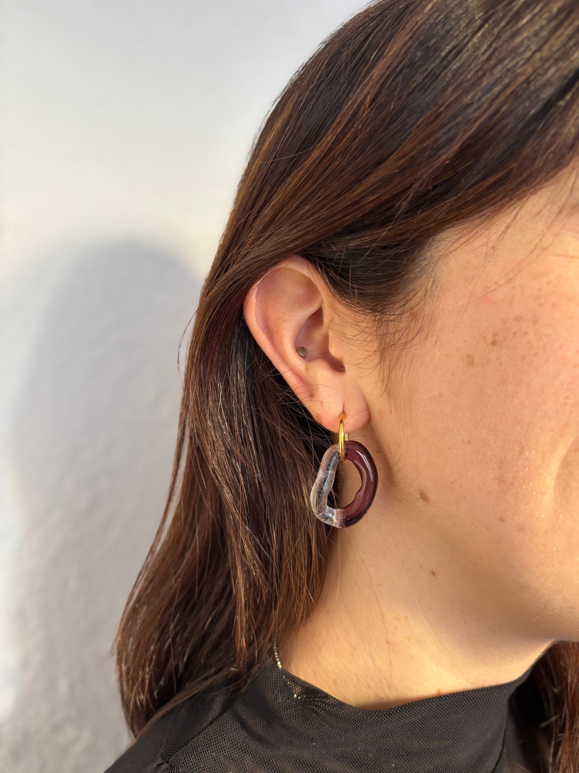 Dulce Purple Earrings