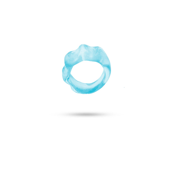 Blue Onda Ring