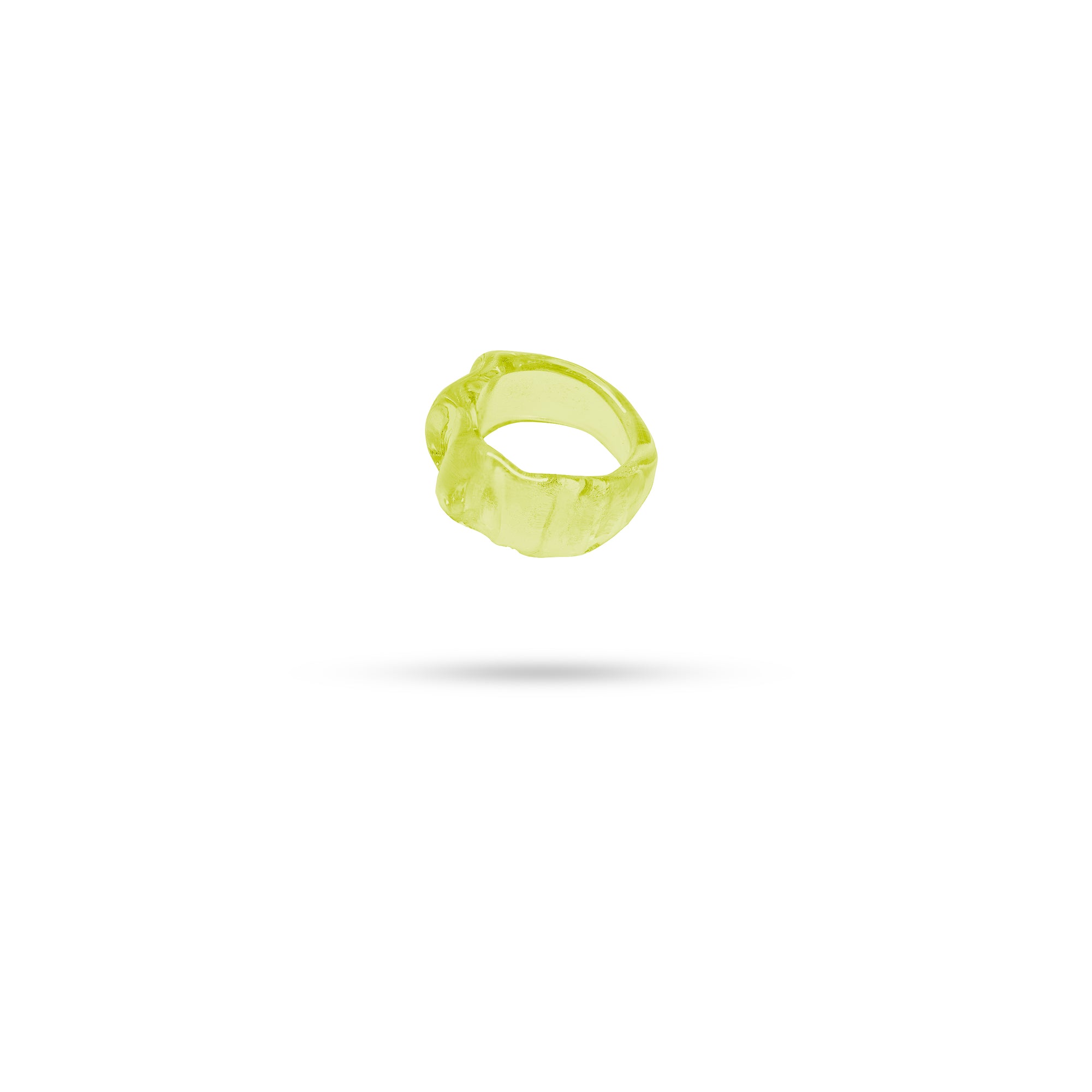 Green Onda Ring
