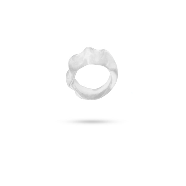 Clear Onda Ring